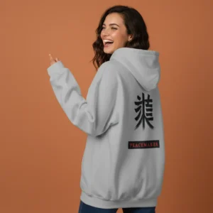 Women grey peacemaker inspired hoodie
