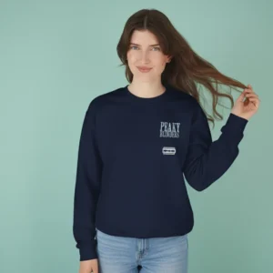 Women navy peaky blinders inspired sweatshirt