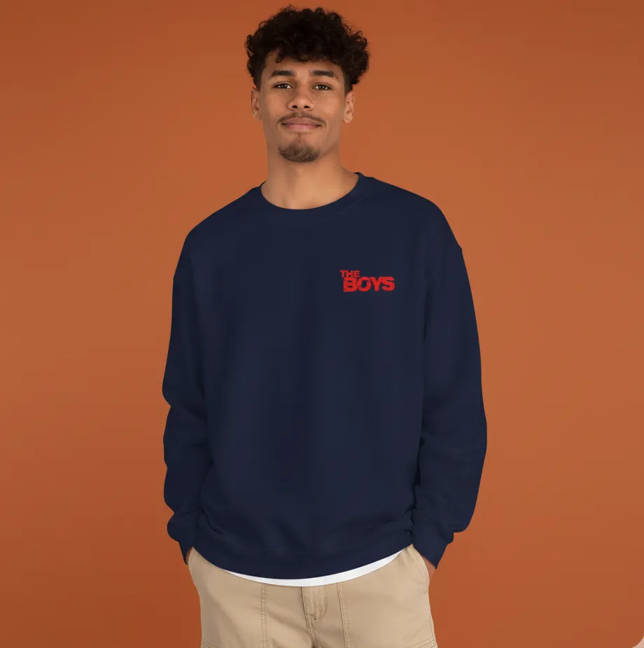 Men navy the boys inspired sweatshirt