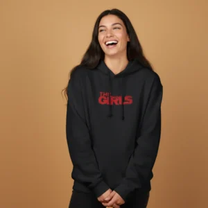 Women black the girls inspired hoodie