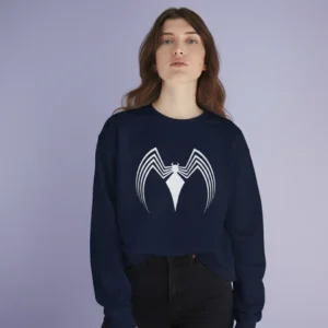 Women navy venom inspired sweatshirt