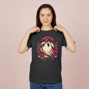 women looney tunes inspired oversized red t-shirt