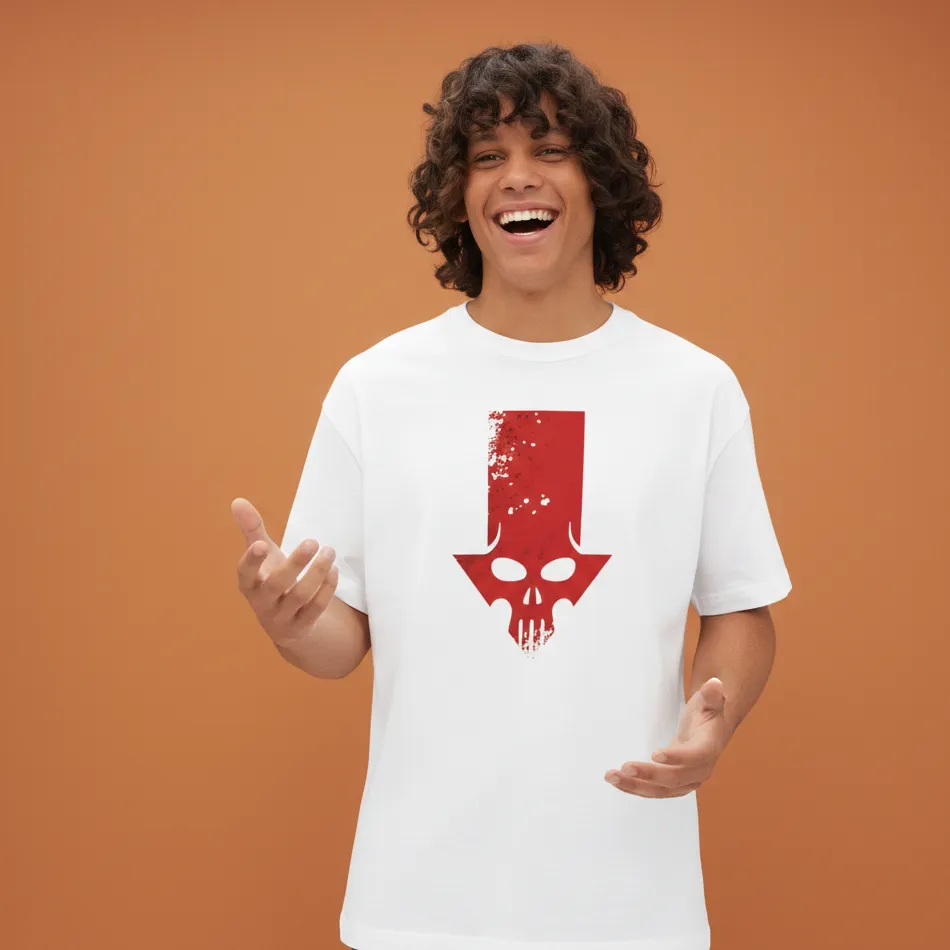 men the boys inspired black oversized t-shirt